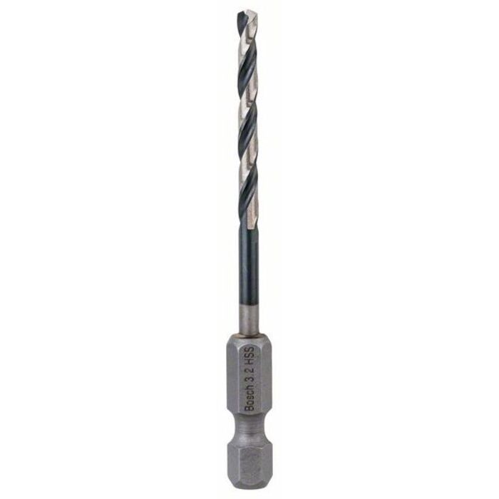 BOSCH Burghiu HSS Impact metal 3.2x75 mm