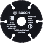BOSCH Disc taiere Carbide Multi Wheell 50 mm pentru EasyCut&Grind