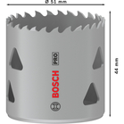 BOSCH Carotă PRO Multi Material, 51 mm, cu filet