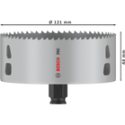 BOSCH Carotă PRO Multi Material PC Plus, 121 mm