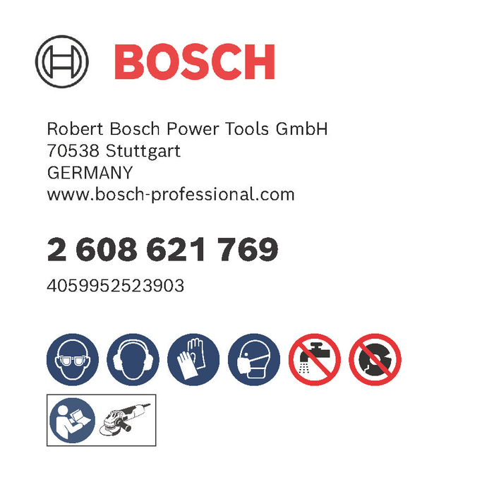 BOSCH Flap Disc X-LOCK,BfM,125,G80