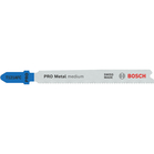 BOSCH Set de 5 pânze de fierăstrău vertical PRO Metal medium T121AFC 92 mm