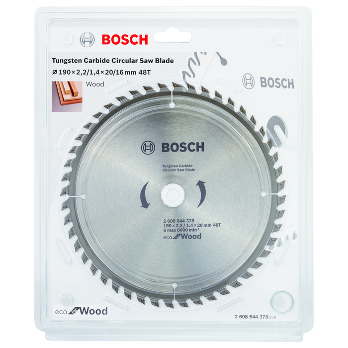 BOSCH Pânză de ferăstrău circular Eco for Wood