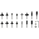 BOSCH Set 15 freze HM tija 1/4