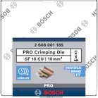 BOSCH PRO clește de sertizare, SF10 CU, 10 mm², cupru