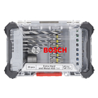 BOSCH Caseta 35 piese Extra Hard mixt cu burghie de otel
