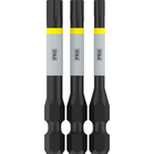 BOSCH Biți de înșurubare PRO T Impact, T25, T30, T40, 55 mm, 3 buc.