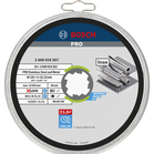 BOSCH Set 10 discuri de tăiere, Standard for Inox cu X-LOCK