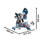 BOSCH GCM 18V-216 DC (SOLO)