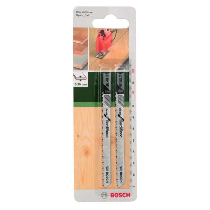 BOSCH Pânză pentru ferăstrău vertical U 101 BFClean for Hard Wood