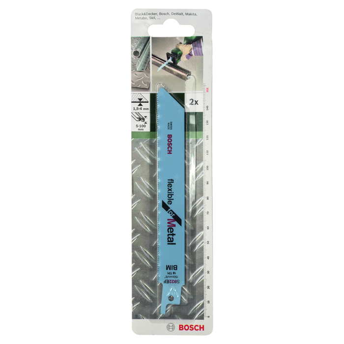 BOSCH Set 2 panze Flexible for Metal 150 mm DYI