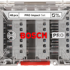 BOSCH Set de biți de înșurubare PRO Impact, 48 buc.