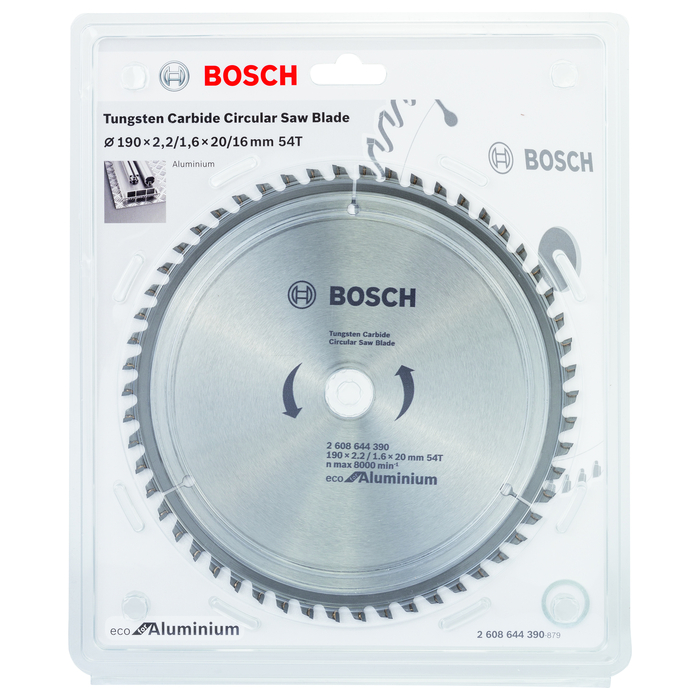 BOSCH Pânză de ferăstrău circular Eco for Aluminium