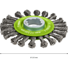 BOSCH Perie sârmă disc împletită cu X-LOCK, Heavy for Inox