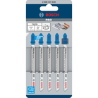 BOSCH Set 5 pânze pentru ferăstrău vertical Special for Alu