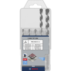 BOSCH Set de burghie PRO HEX-5, 4x100, 5x100, 6x100, 8x150, 10x150 mm, 5 buc.