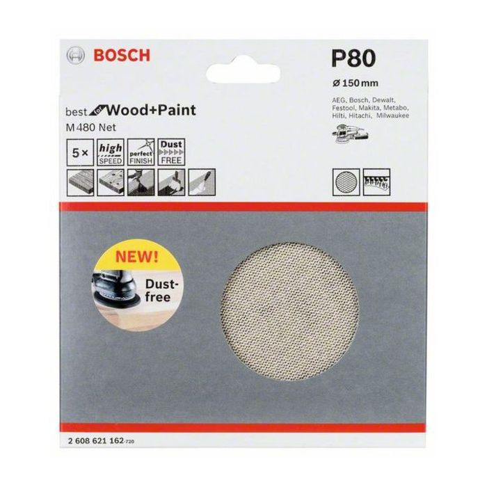 BOSCH Set 5 foi de șlefuit