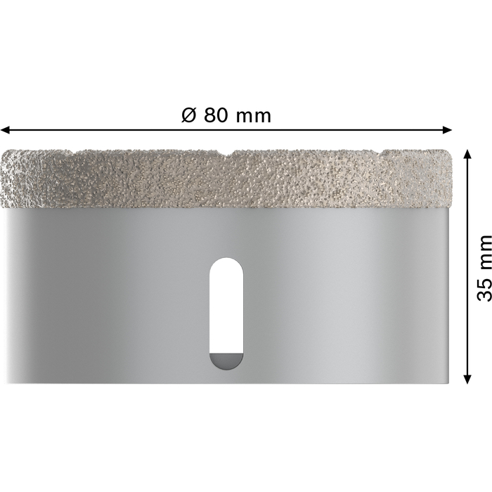 BOSCH Carotă diamantată Dry Speed, Best for Ceramic cu X-LOCK