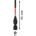 BOSCH Bit de înșurubare PRO Robertson Impact, R1, 55 mm, 2 buc.