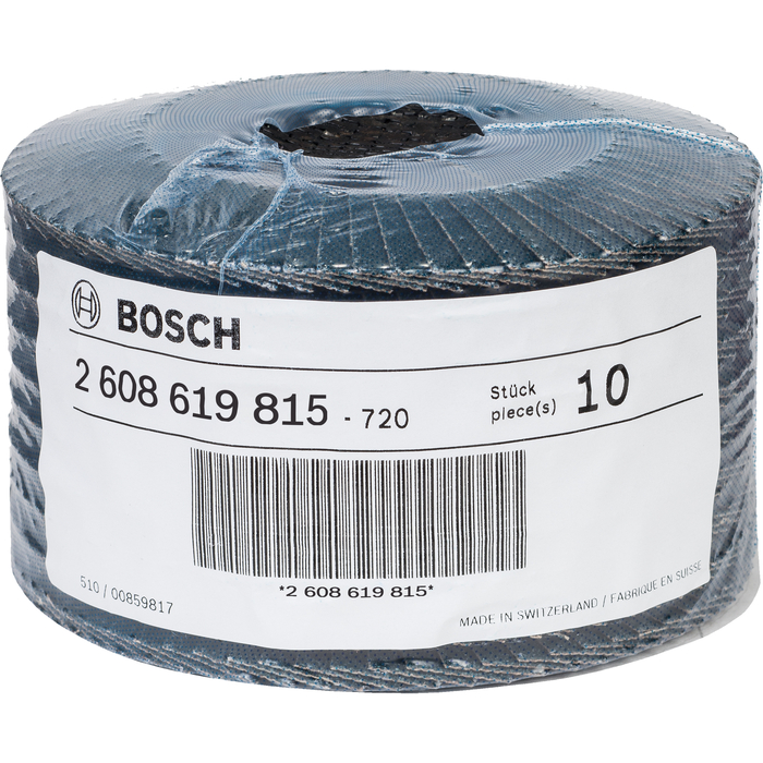 BOSCH Disc de șlefuire evantai X-LOCK X551, Expert for Metal