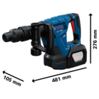 BOSCH GSH 18V-5 (SOLO)