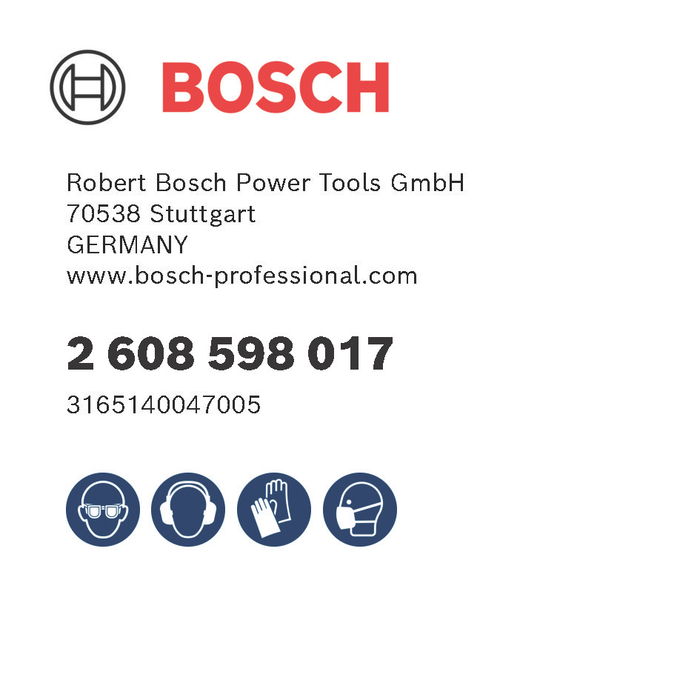 BOSCH PRO Hammer Adapter, SDS max to Morse Taper