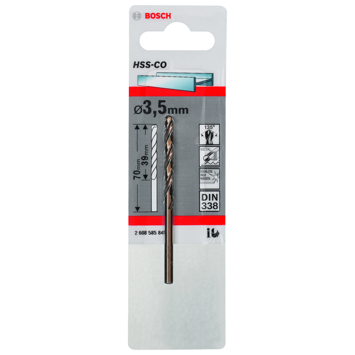 BOSCH Burghiu HSS-Co