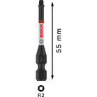 BOSCH Bit de înșurubare PRO Robertson Impact, R2, 55 mm, 2 buc.
