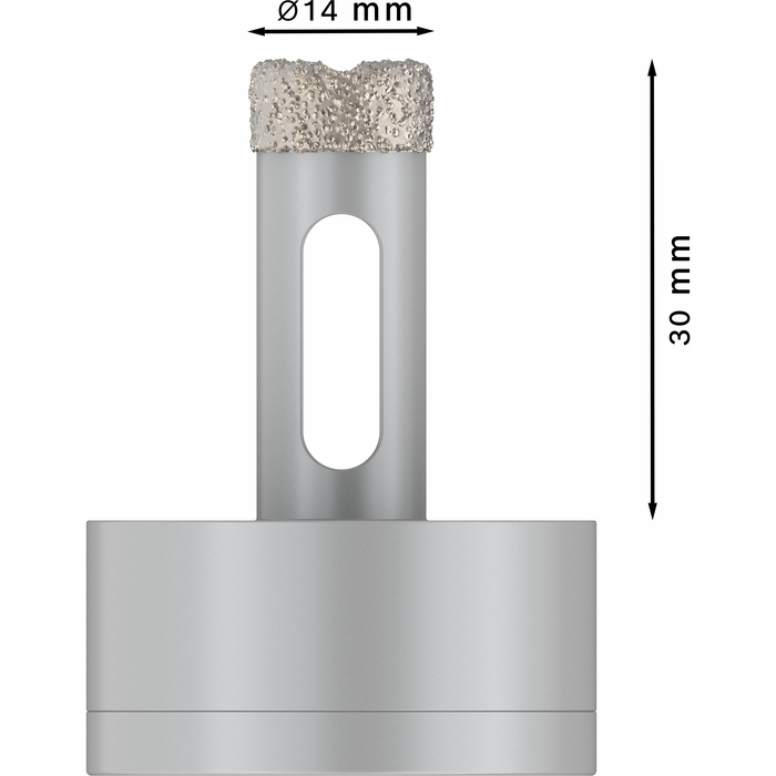 BOSCH Carotă diamantată Dry Speed, Best for Ceramic cu X-LOCK