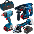 BOSCH KIT 3 scule 18V
