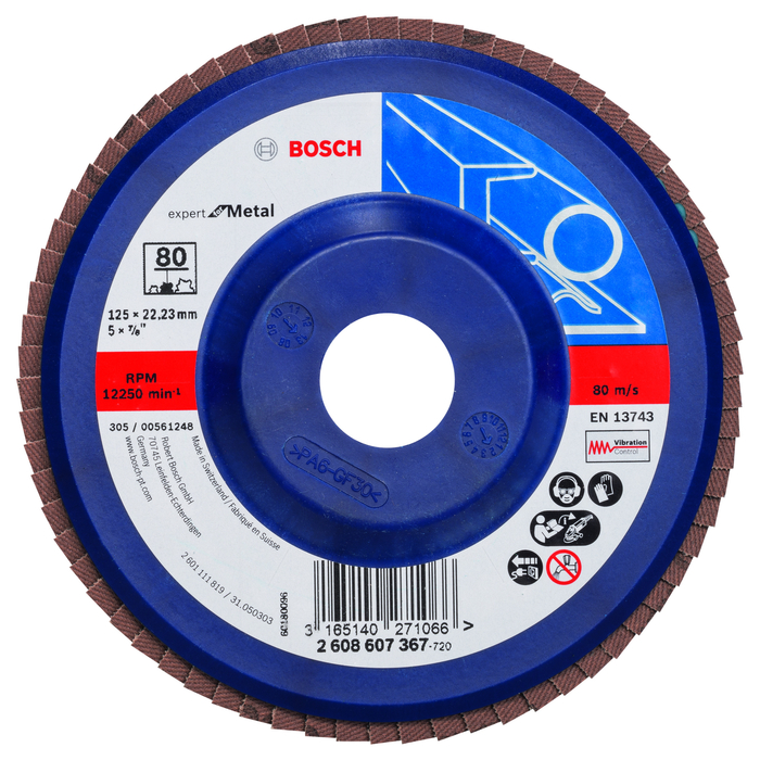 BOSCH X551 fíber csiszolótárcsa