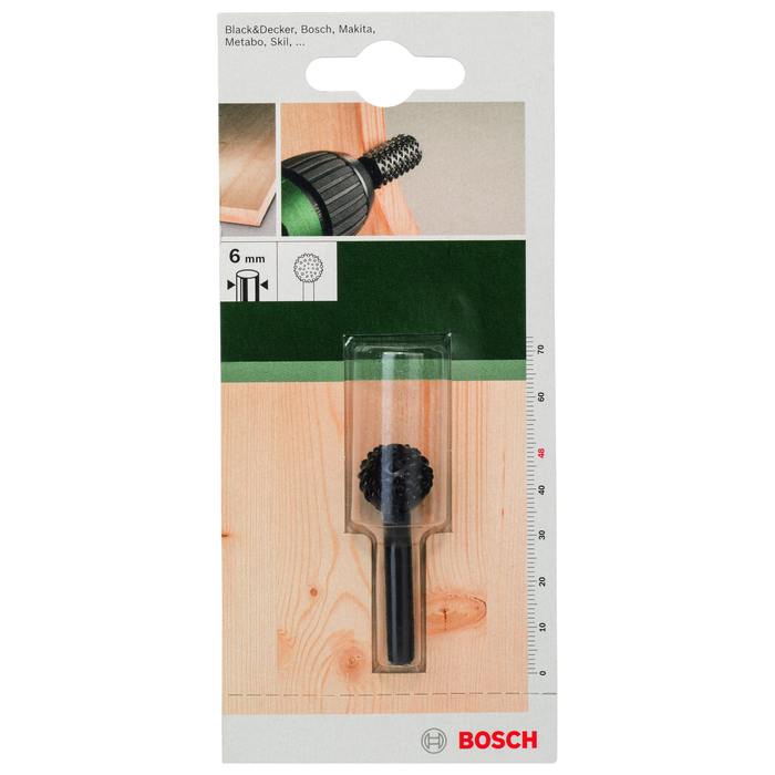 BOSCH Raşpel pentru lemn, rotundrotund