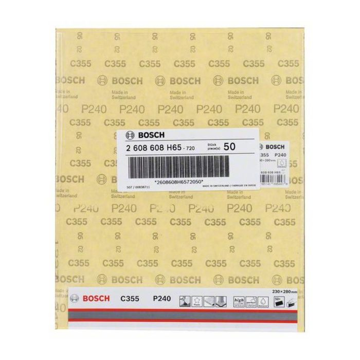 BOSCH Set 50 foi abrazive C355