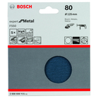 BOSCH Foi abrazive F550, ambalaj de 5 buc.