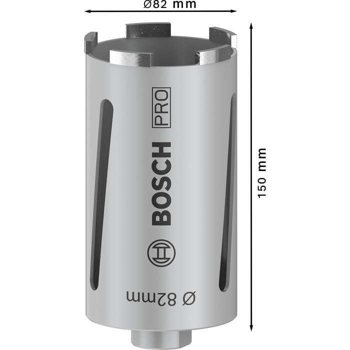 BOSCH Carotă diamantată pentru găurire uscată G 1/2"