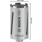 BOSCH Carotă diamantată pentru găurire uscată G 1/2