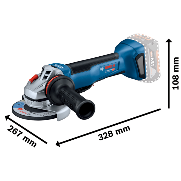 BOSCH GWS 18V-10 P
