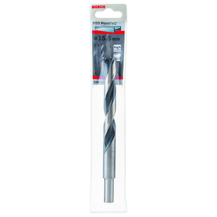 BOSCH Burghiu HSS PointTeQ (coadă redusă)