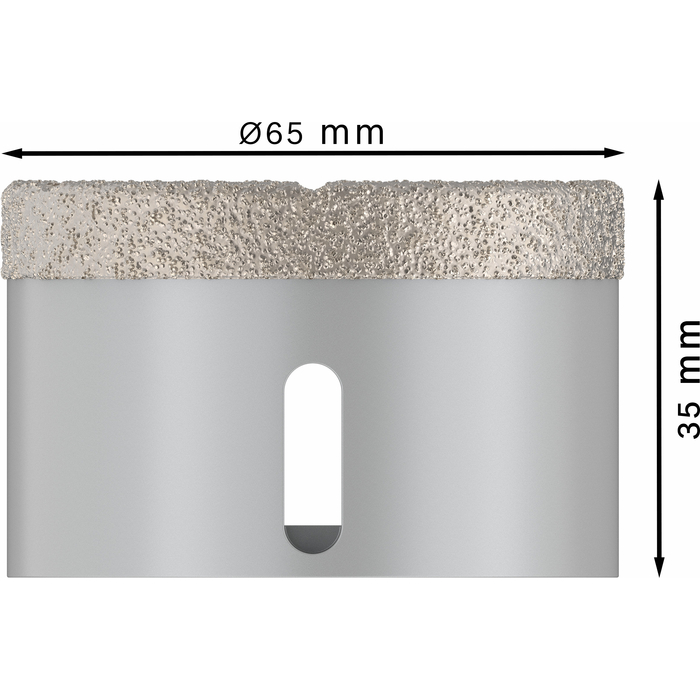 BOSCH Carotă diamantată Dry Speed, Best for Ceramic cu X-LOCK