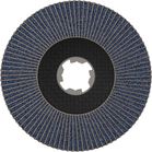BOSCH Disc evantai Best for Metal 125 mm, R80 cu X-LOCK