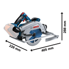 BOSCH GKS 18V-68 GC