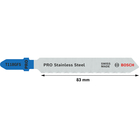 BOSCH Set 5 pânze pentru ferăstrău vertical Basic for Inox