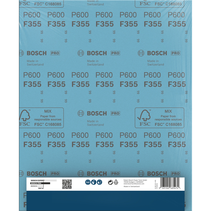 BOSCH Set 50 foi abrazive C355