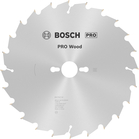 BOSCH PRO Wood Circular Saw Blade, 254 x 2.8 x 30 mm, T24