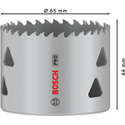 BOSCH Carotă PRO Multi Material, 65 mm, cu filet