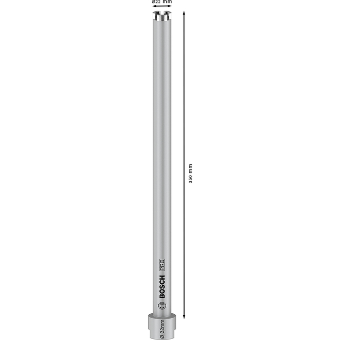 BOSCH Carotă diamantată pentru găurire uscată G 1/2"