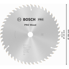 BOSCH Pânză de ferăstrău circular Optiline Wood
