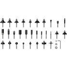 BOSCH Set 30 de freze mixte de profilat canturi