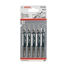 BOSCH Set 5 pânze Basic for Wood 