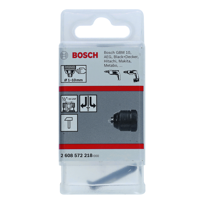 BOSCH Mandrină rapidă 1 – 10 mm